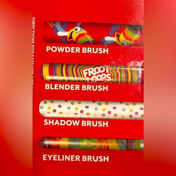 Froot Loops Makeup Brush Set - Picture 4 of 5